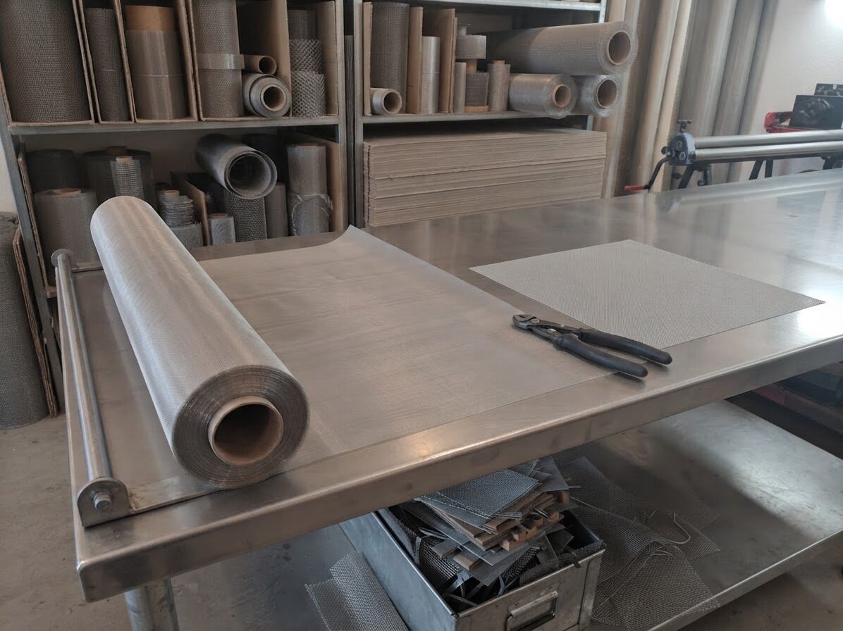 Fine stainless steel wire mesh from getwiremesh