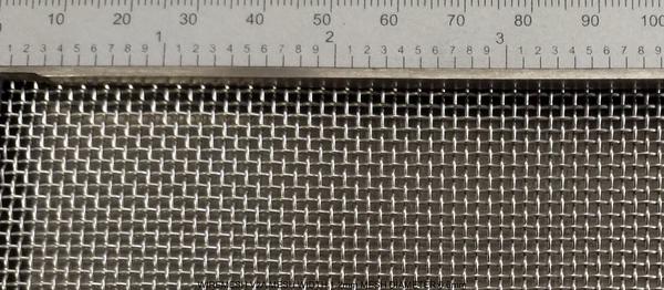 Wiremesh V2A Stainless Steel W: 1.2mm D: 0.6mm M: 14