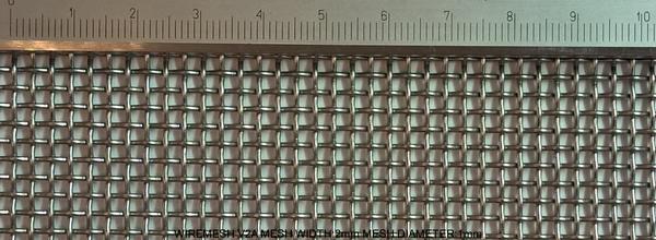 Wiremesh V2A Stainless Steel W: 2mm D: 1mm M: 8.5