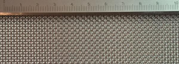 Wiremesh V2A Stainless Steel W: 1mm D: 0.5mm M: 17 Wiremesh V2A Stainless Steel W: 1mm D: 0.5mm M: 17