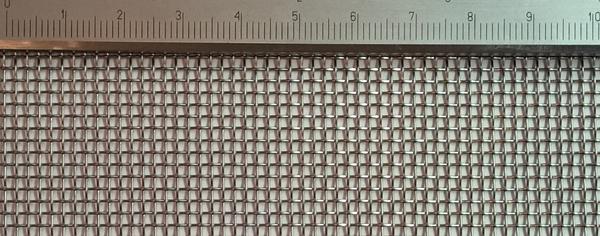 Wiremesh V2A Stainless Steel W: 1.5mm D: 0.5mm M: 12