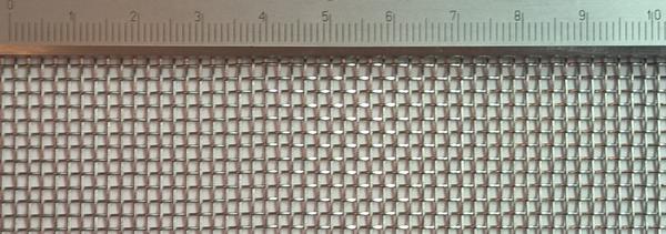 Wiremesh V2A Stainless Steel W: 1.6mm D: 0.5mm M: 12