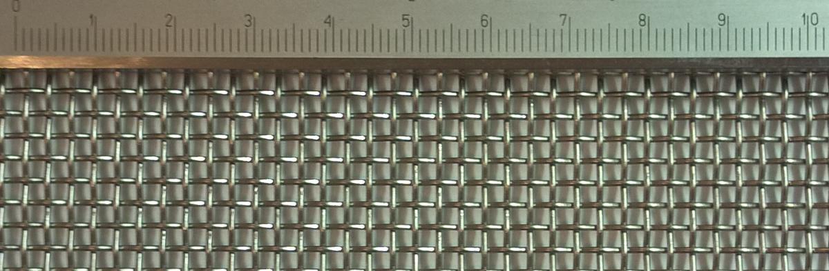 Wiremesh V2A Stainless Steel W: 2mm D: 0.9mm M: 8.75