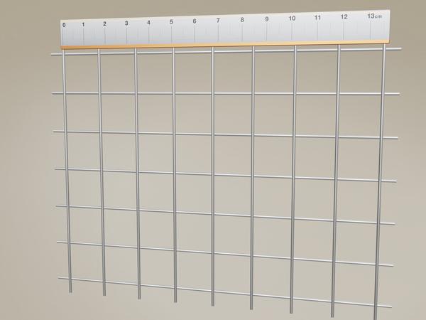 Wiremesh SG Stainless Steel W: 15.8mm D: 1.2mm S: 1.4301 – 3D visualisation