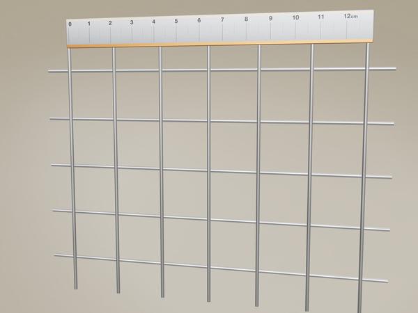 Wiremesh SG Stainless Steel W: 20mm D: 1.5mm S: 1.4301 – 3D visualisation