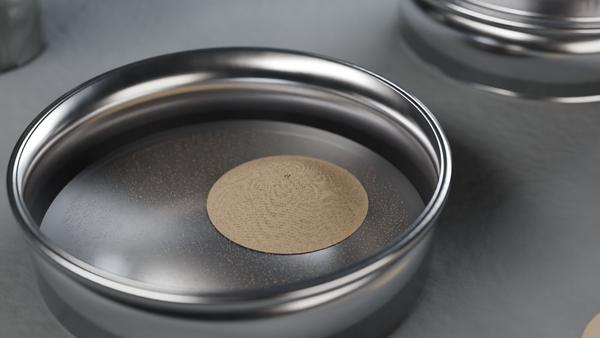 Wiremesh V2A Stainless Steel W: 0.15mm D: 0.1mm M: 100 – 3D visualisation