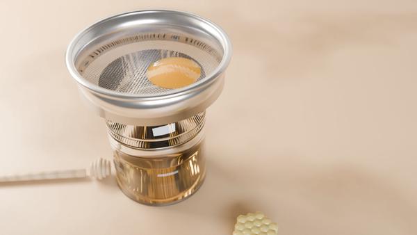 Wiremesh V2A Stainless Steel W: 0.9mm D: 0.5mm M: 18 – 3D visualisation